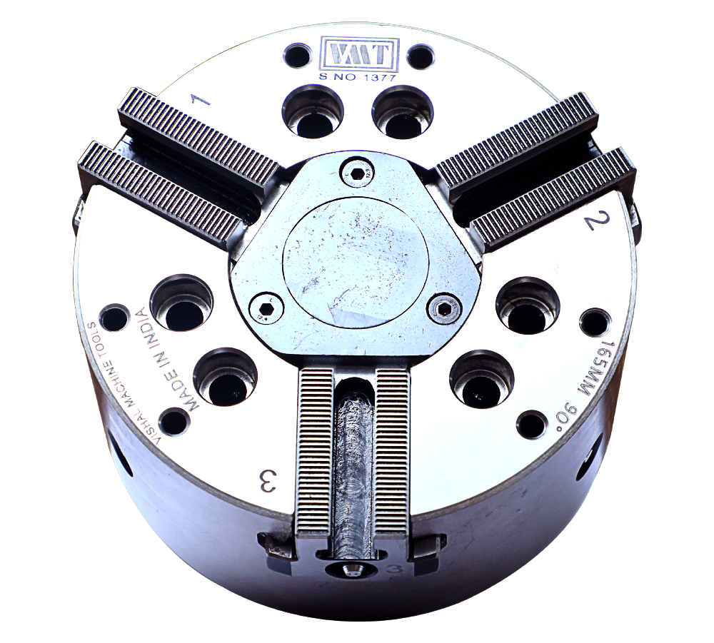 Extra long jaw Power Chuck manufacturer in india